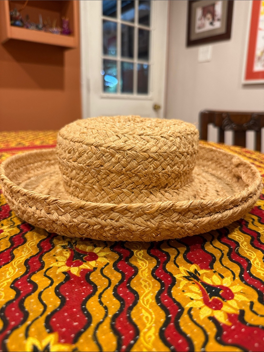 Helen Kaminski Raffia Braided Straw Boater Hat In Natural Beige View 2